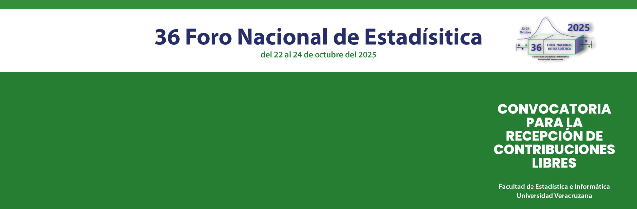 36 Foro Nacional de Estadística