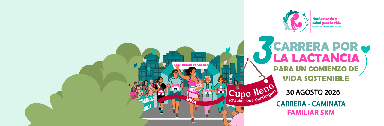 3er. Carrera por la lactancia materna, ¡Regístrate aquí!