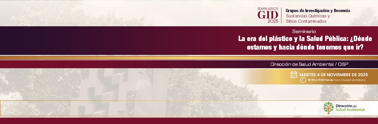 Seminario del GID – Sustancias Químicas y Sitios Contaminados